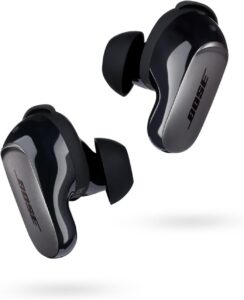 Bose QuietComfort Ultra true wireless earbuds with active noise cancelling and spatial audio