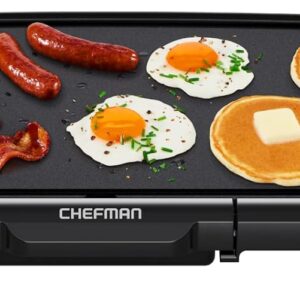 electric griddle for pancakes Chefman XL 10x20 with removable temperature control