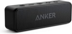 Portable home gathering speaker Anker Soundcore 2 with waterproof design