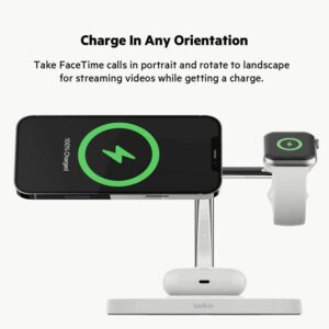 Belkin BoostCharge PRO MagSafe 3-in-1 wireless charger for iPhone, Apple Watch and AirPods