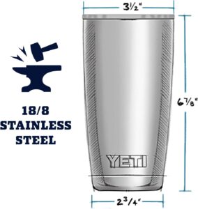 YETI Rambler 20oz vacuum-insulated tumbler with MagSlider lid — Yeti tumbler deals