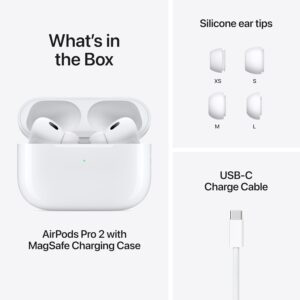 Apple AirPods Pro 2025 wireless earbuds with USB-C charging and advanced ANC