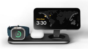 Satechi Qi2 Trio 3-in-1 wireless charging pad for iPhone 17, AirPods and Apple Watch