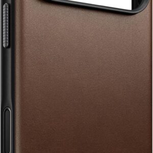 NOMAD Modern Leather Case for iPhone 17 Pro in English Tan with MagSafe