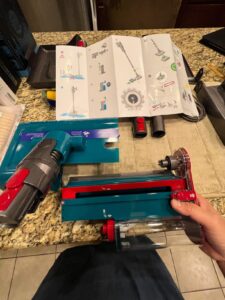 Dyson V15 Detect Plus cordless vacuum with laser dust detection and powerful suction in yellow/nickel