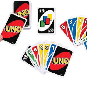 Classic home gathering card game UNO with 112 cards