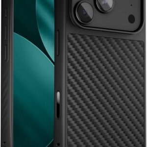 Mous Limitless carbon fiber protective case for iPhone 17 Pro with full camera protection and MagSafe compatibility