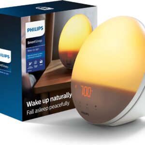 relaxation wake-up light Philips SmartSleep HF3520 sunrise simulation lamp