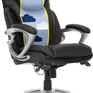 Serta Bryce Executive comfy chair — ergonomic office chair with AIR lumbar support and cushioned body pillows