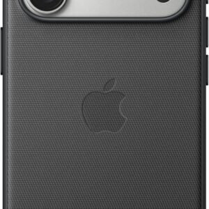Apple TechWoven Case for iPhone 17 Pro in black with MagSafe compatibility