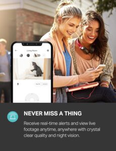 Kasa EC71 indoor pan-tilt 1080p smart security camera with night vision and motion detection