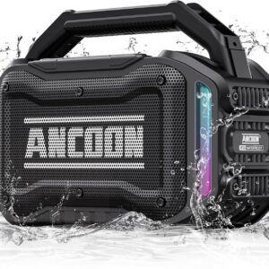powerful wireless speaker 80W jobsite Bluetooth speaker with IPX6 waterproof