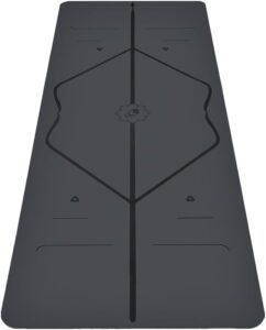 morning yoga mat Liforme Original alignment yoga mat