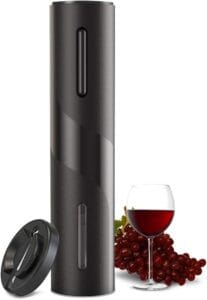 wine opener gadget COKUNST electric corkscrew with foil cutter