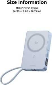 UGREEN iPhone 17 power bank MagFlow 10000mAh Qi2 25W MagSafe UGREEN iPhone 17 power bank