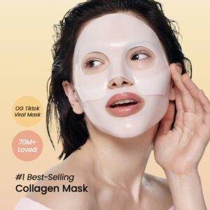 luxury face mask BIODANCE Bio-Collagen overnight hydrogel 4-pack