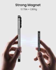 Sharge iPhone 17 power bank CarbonMag 5000mAh magnetic 20W PD Sharge iPhone 17 power bank