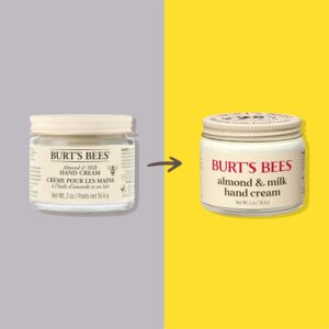 moisturizing hand cream Burt's Bees Almond & Milk 2 oz