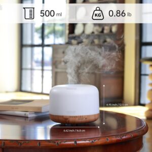 relaxation diffuser ASAKUKI 500ml ultrasonic aromatherapy diffuser