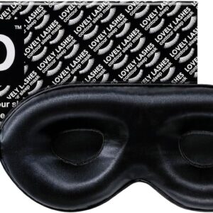 sleep care mask slip Contour mulberry silk contoured sleep mask