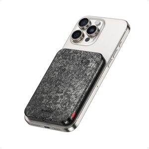 Sharge iPhone 17 power bank CarbonMag 5000mAh magnetic 20W PD Sharge iPhone 17 power bank