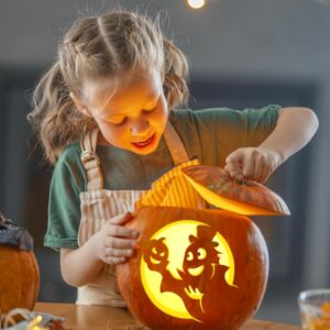 Halloween carving kit Pumpkin Masters premium all-in-one tools and patterns