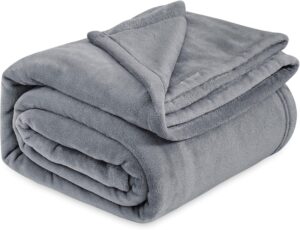 weighted comfort blanket Bedsure GentleSoft 90x90 plush fleece throw