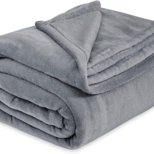 weighted comfort blanket Bedsure GentleSoft 90x90 plush fleece throw