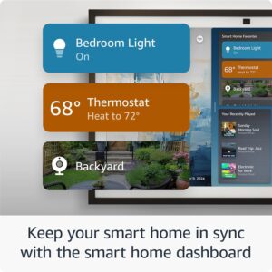 Echo Show 15 15.6-inch smart display kitchen hub with Alexa Echo Show 15