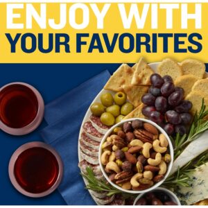 snack pairing PLANTERS Deluxe Mixed Nuts 27oz party snack mix