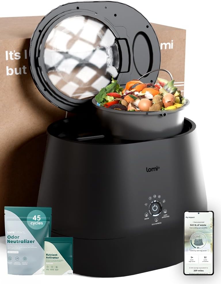 Smart Kitchen Appliances: Lomi Composter Smart Waste Processor