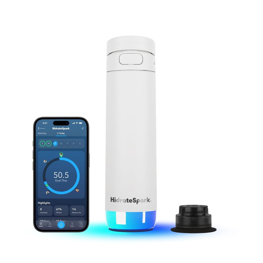 Best Portable Tech 2025: HidrateSpark Pro Smart Water Bottle