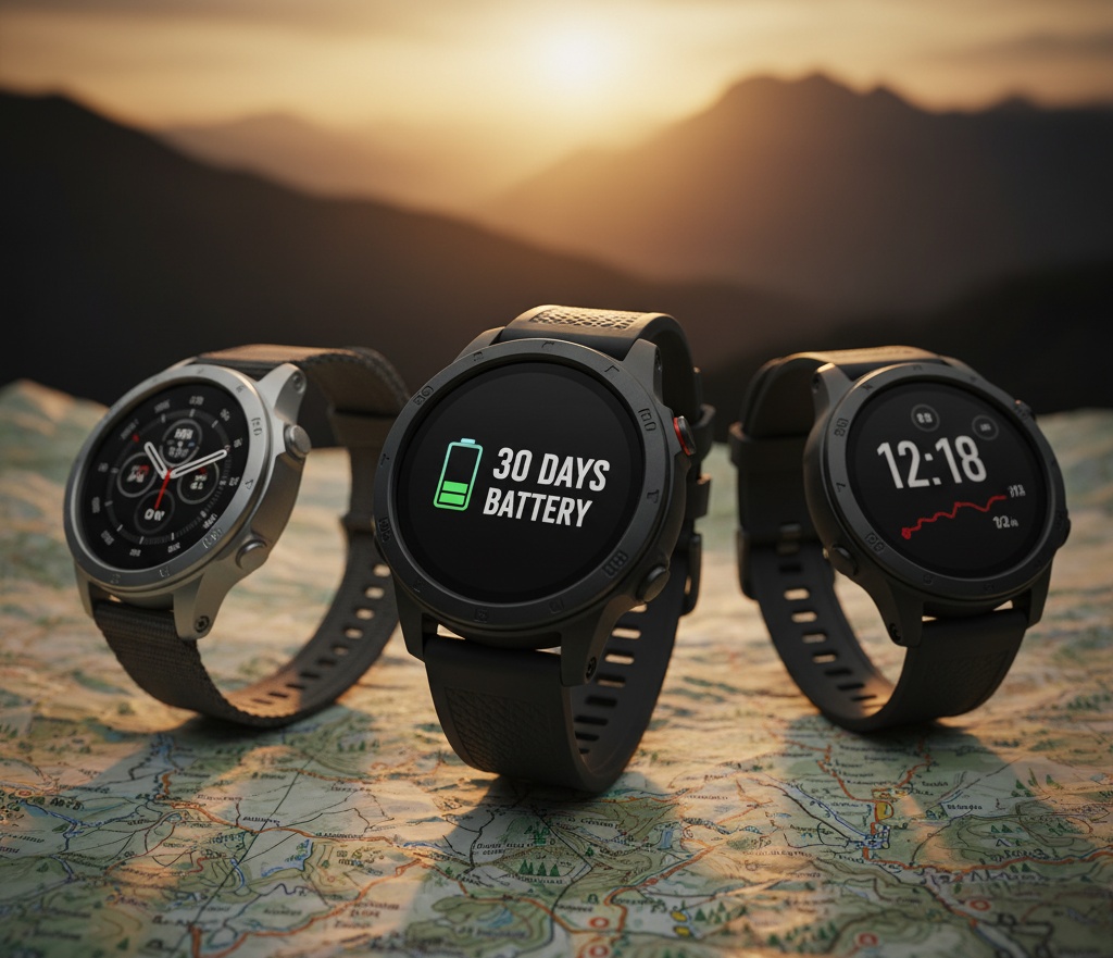 ⌚️ Top 10 Most Practical Smartwatches 2025 (Battery Life & Health)