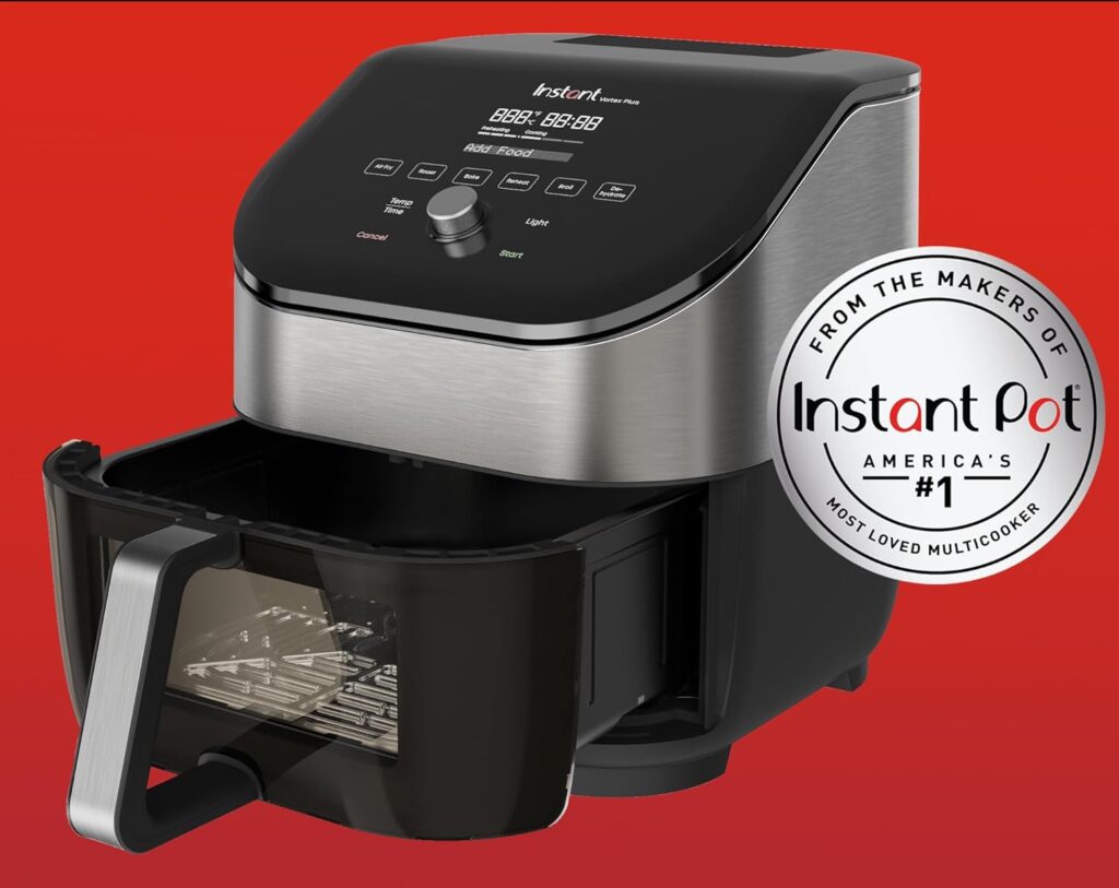 Practical Air Fryers Families: Instant Vortex Plus 6-in-1 Air Fryer