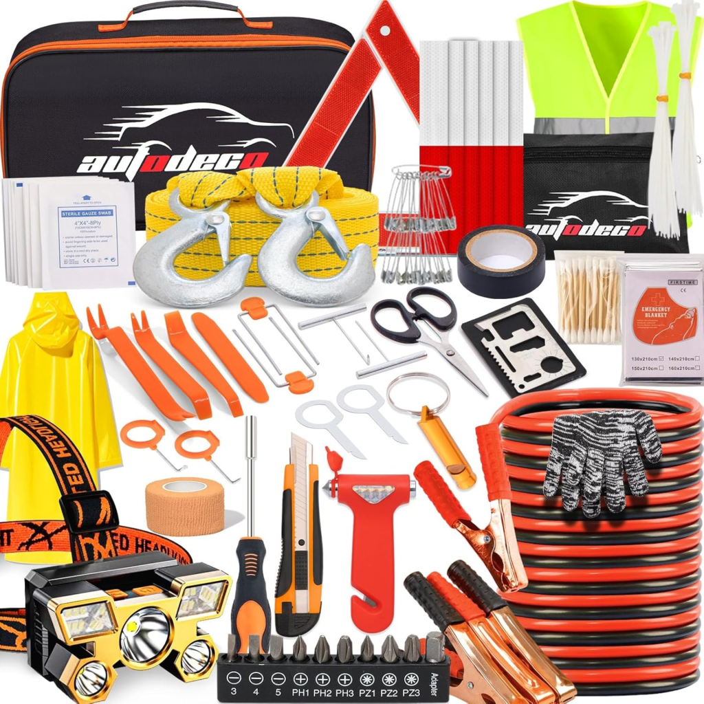 Type S Touring Items 126pc Roadside Kit