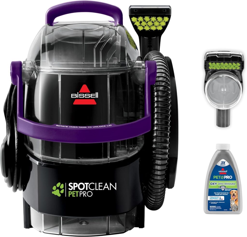 Smart Cleaning Gadgets 2025: Bissell SpotClean Pro Portable Carpet Cleaner