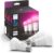 Philips Hue Halloween Lights – A19 Smart Bulb White & Color Ambiance 3 Pack