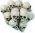 Fun Express Bag of Bones — 12-Pack 5″ Realistic Plastic Skulls for Halloween Decor
