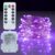 Twinkle Star 33ft 100-LED Purple Battery String Lights — Remote & Timer for Indoor/Outdoor Use